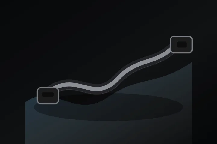 USB-C data cable for controller testing representative hardware visual